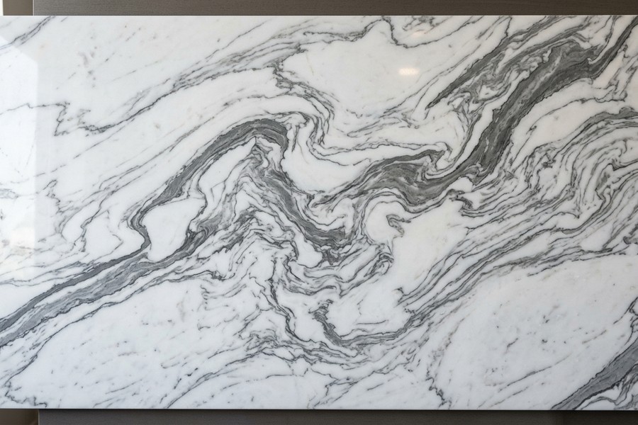 Arabescato marble texture