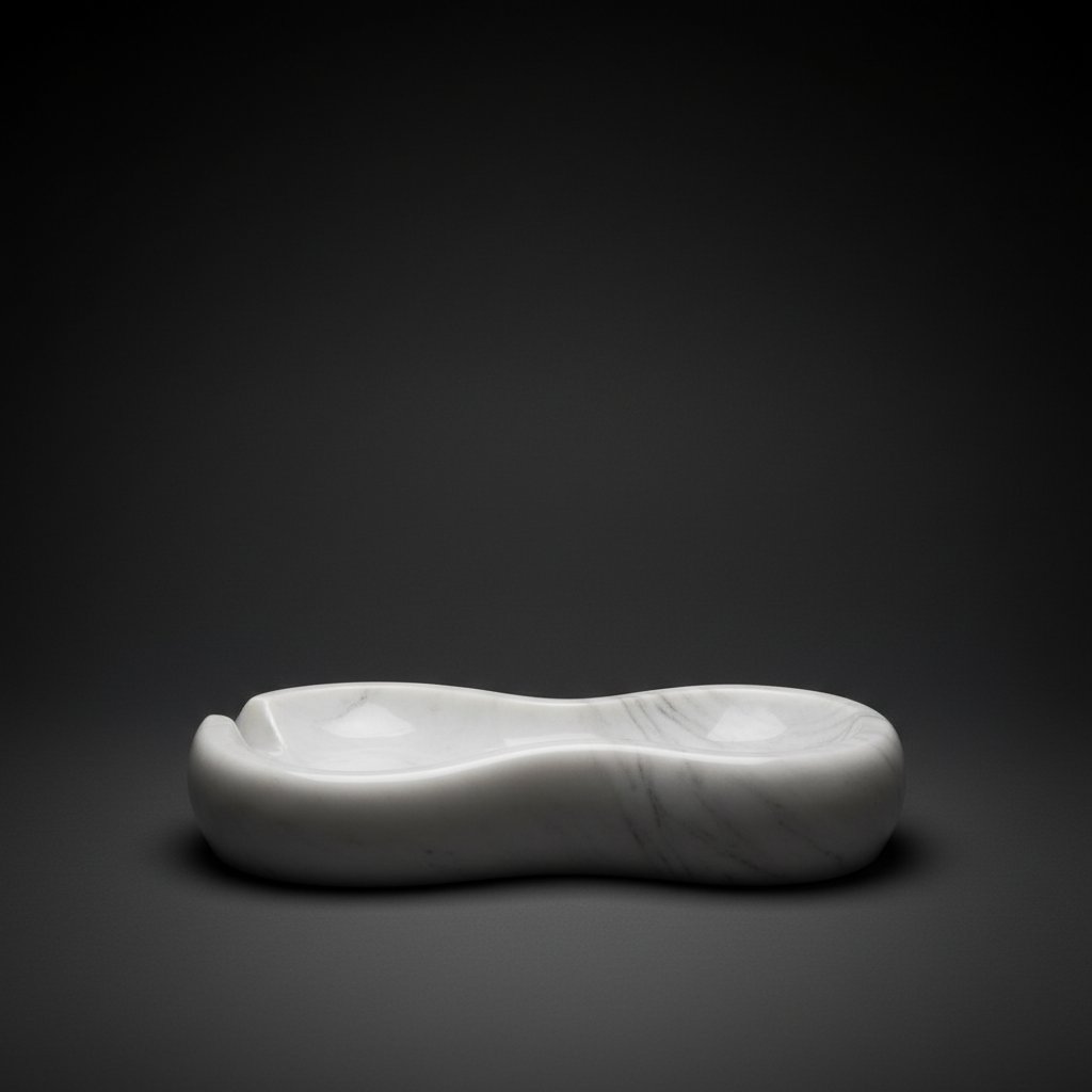 Calacatta Gold Oval Tray