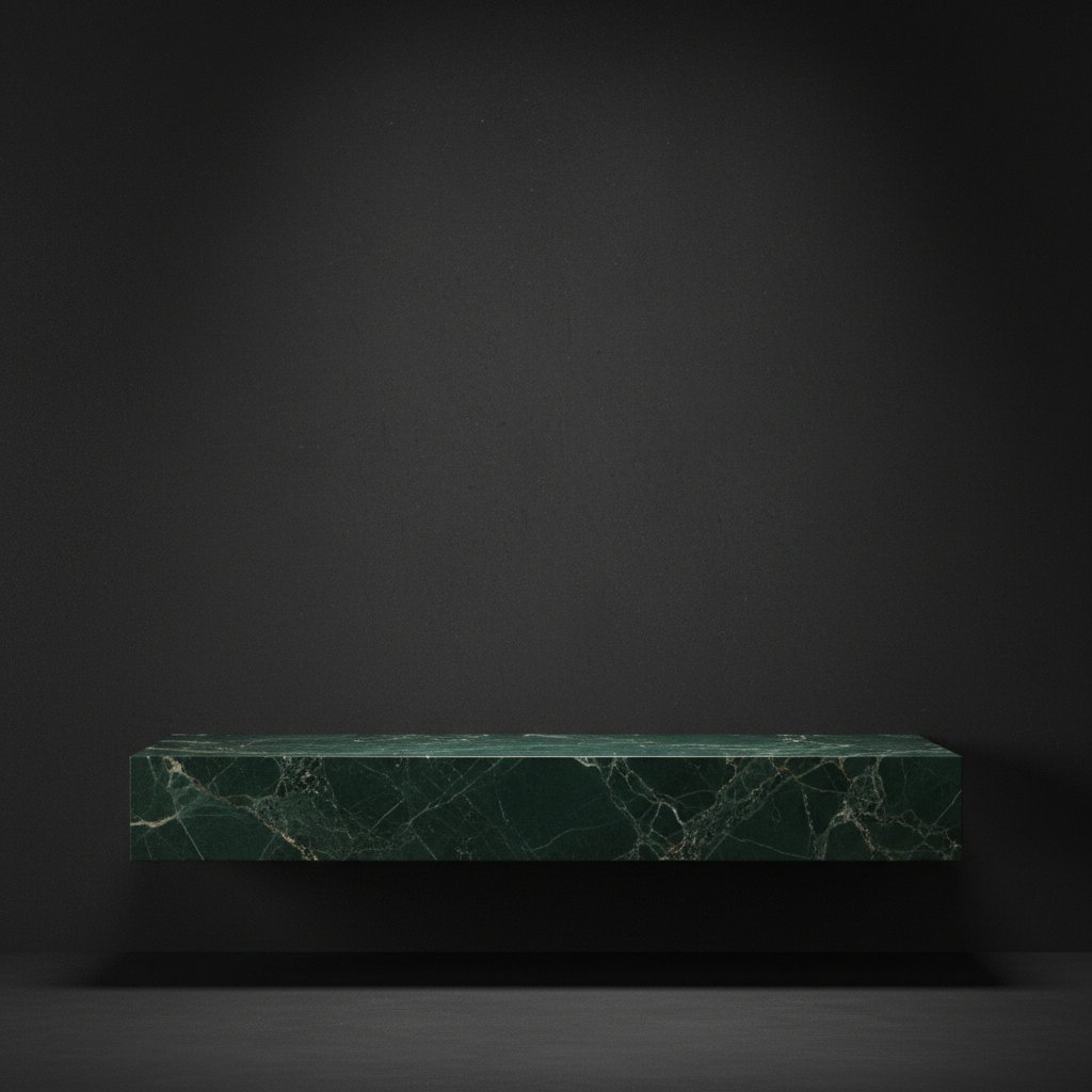 Verde Alpi Modern Mantel