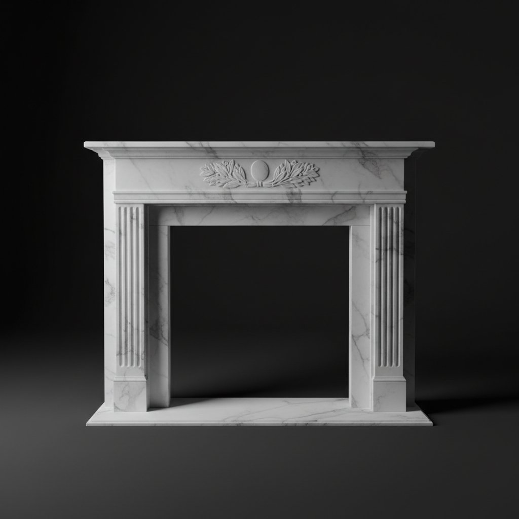 Calacatta Viola Neoclassical Surround