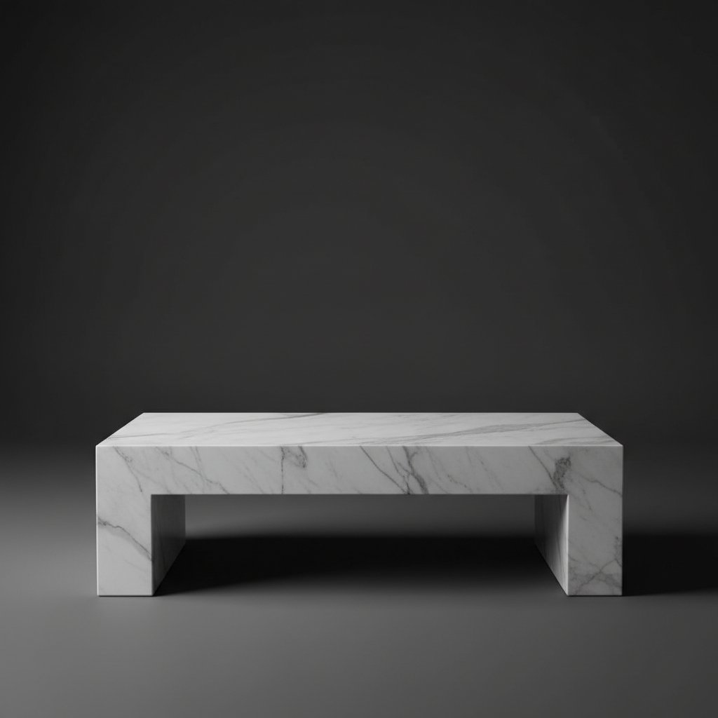 Arabescato Side Table
