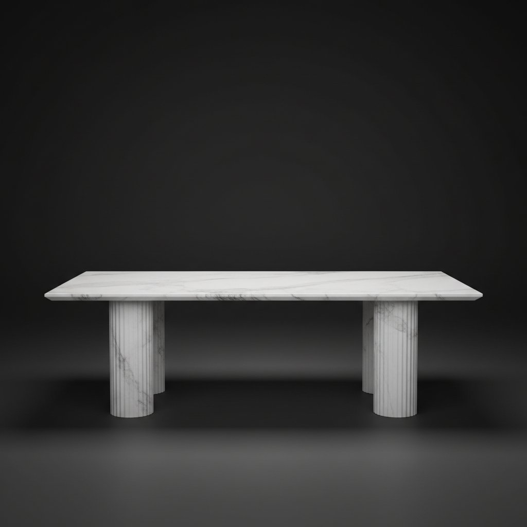 Nero Marquina Plank Console Table
