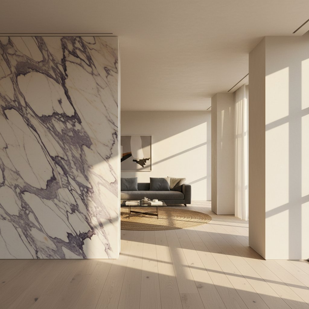 Calacatta Viola marble cased opening