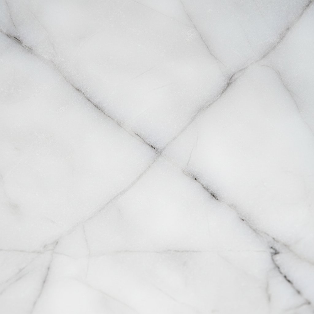 Macro detail of Carrara White marble veining