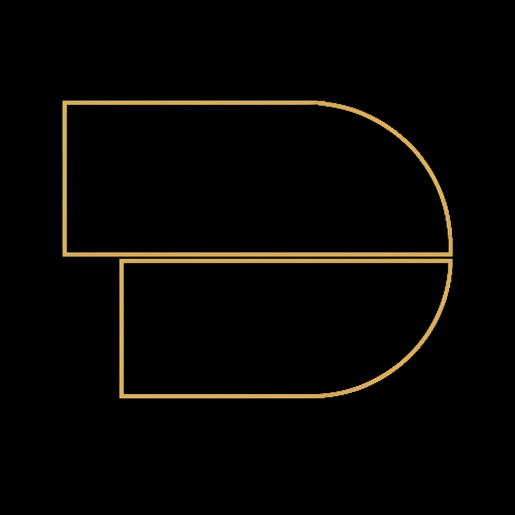Double Bullnose edge profile cross-section