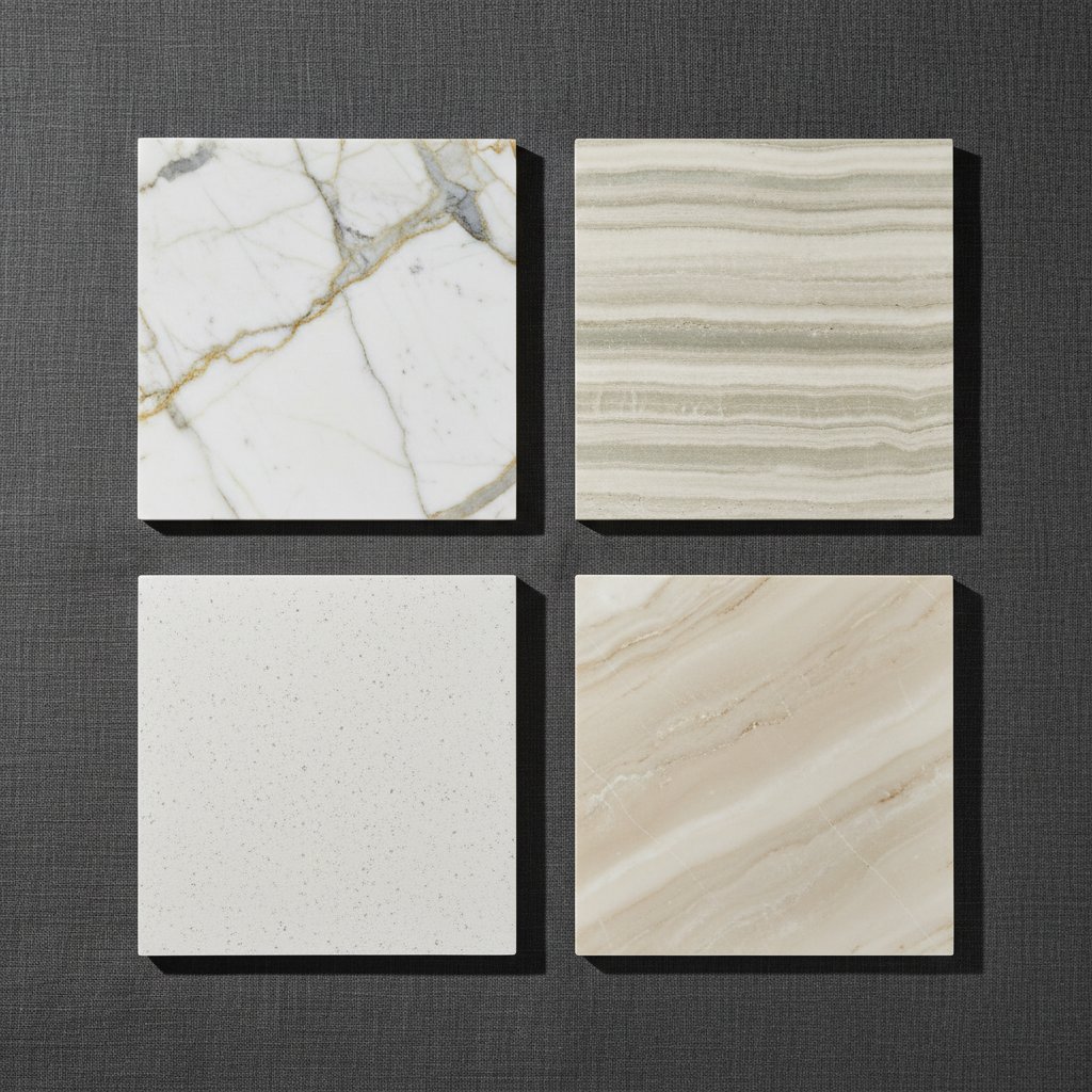 Marble vs Quartzite comparison